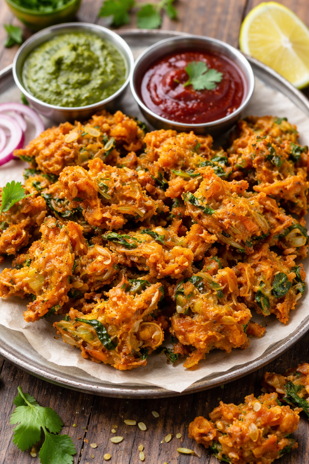 Crispy Onion Bhaji