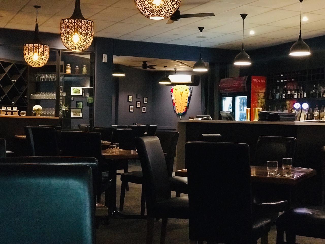 Restaurant ambience at The Tamarind