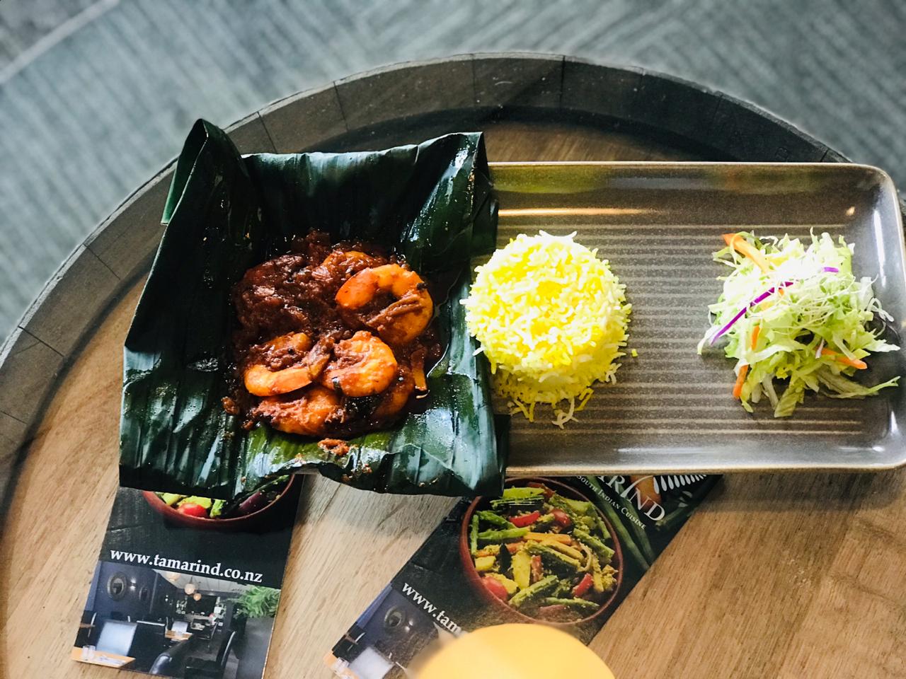 Prawns platter at The Tamarind